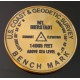 2 inch Metal Summit Marker Engraved "NEW"