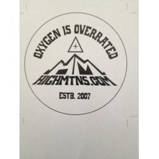 Highmtns Window Decal